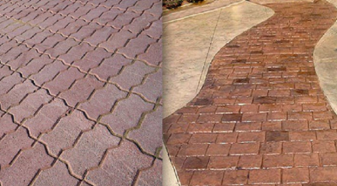 Stamped Concrete vs. Pavers: Which is the Better Choice? Stamped Concrete